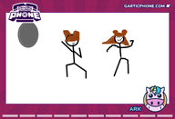 artist:ark character:irina character:pawnii_chan christmas dancing gartic_phone sketch // 770x525 // 50KB