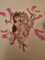 artist:edgy_mcpengu character:kumakko_moto completely_nude tentacle // 1536x2048 // 324KB