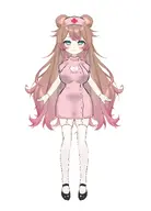 artist:rimaeri dressupirina large_chest nurse_uniform // 2944x4096 // 423KB