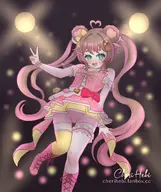 artist:cherihebi concert fan_commission idol spats // 2000x2382 // 390KB