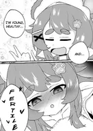 artist:tndaki blush character:irina doujinshi fertile monochrome // 2892x4096 // 883KB