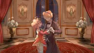 artist:lena__himee butler character:irina character:pawnii_chan dancing princess twin_drills // 2048x1152 // 202KB