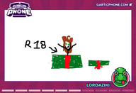 artist:lordaziki character:irina christmas christmas_present gartic_phone sketch // 770x525 // 49KB