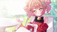 animated artist:haruta_makiko character:irina frown official_art princess_outfit sunny tea twin_drills // 1280x720, 8s // 722KB