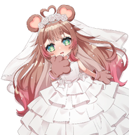 artist:nerikiri_v flower transparent_background wedding wedding_dress // 2396x2496 // 3.2MB